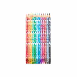 Unique Unicorns 12 Erasable Colored Pencils