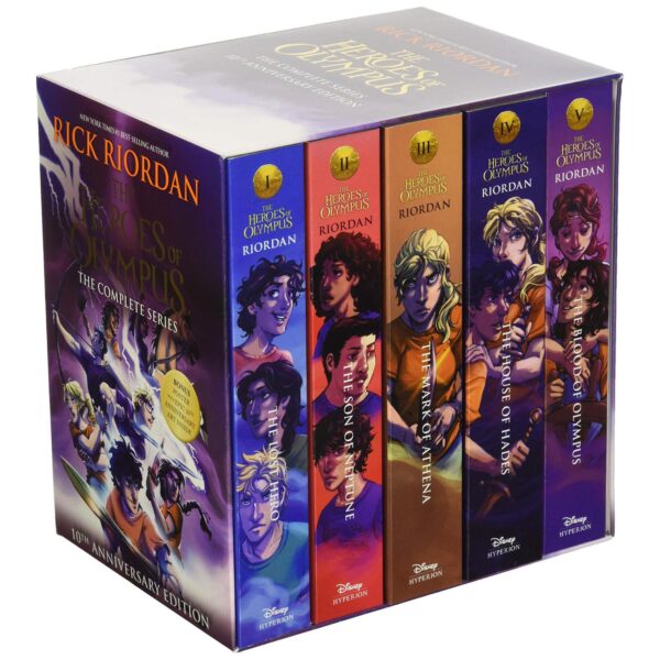 Heroes of Olympus Complete series 10th anniversary ed.