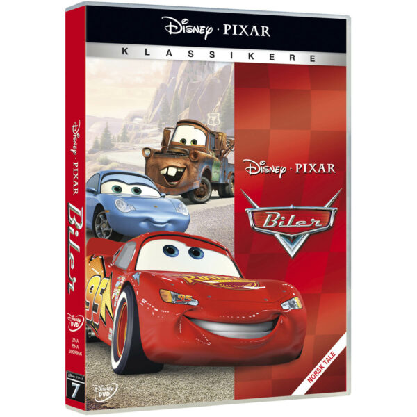 Disney Cars með íslensku tali DVD