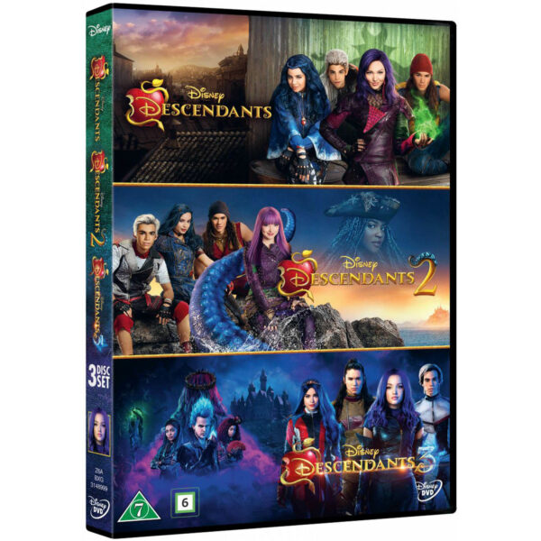 Disney Descendants 1-3 Collection DVD